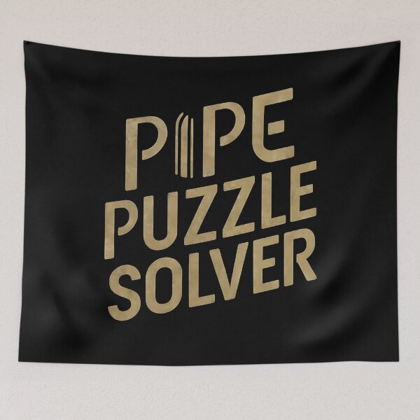 Item preview, Pipe Puzzle Solver Plumber Joke designed and sold by DomTeesHaven.