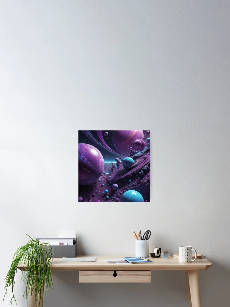 Thumbnail 2 of 3, Poster, Hyper Multiverse - Parallel Worlds designed and sold by eXtraHumans.