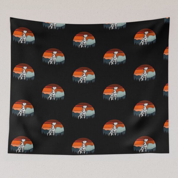 Item preview, Vintage Sky Mountains Wilderness Dalmatian Dog Gift  designed and sold by Guarddogdrive.
