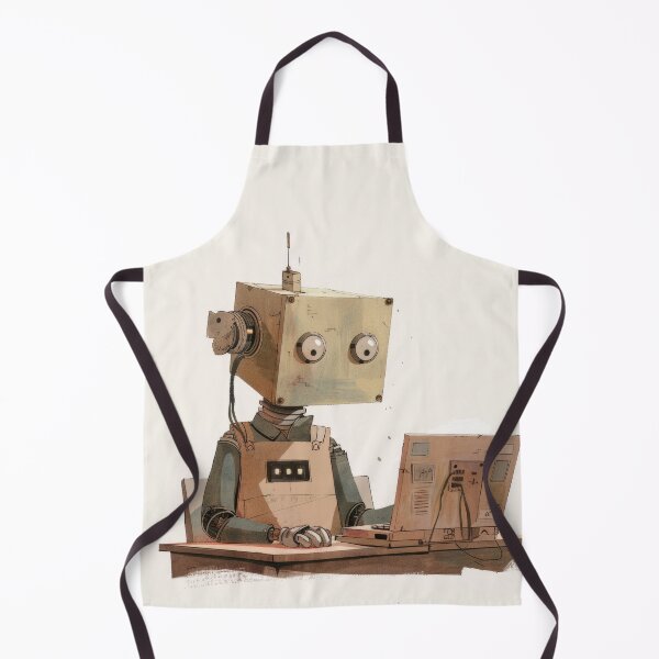 Item preview, Quirky AI Robotic Companion at Work designed and sold by Retrocranio.