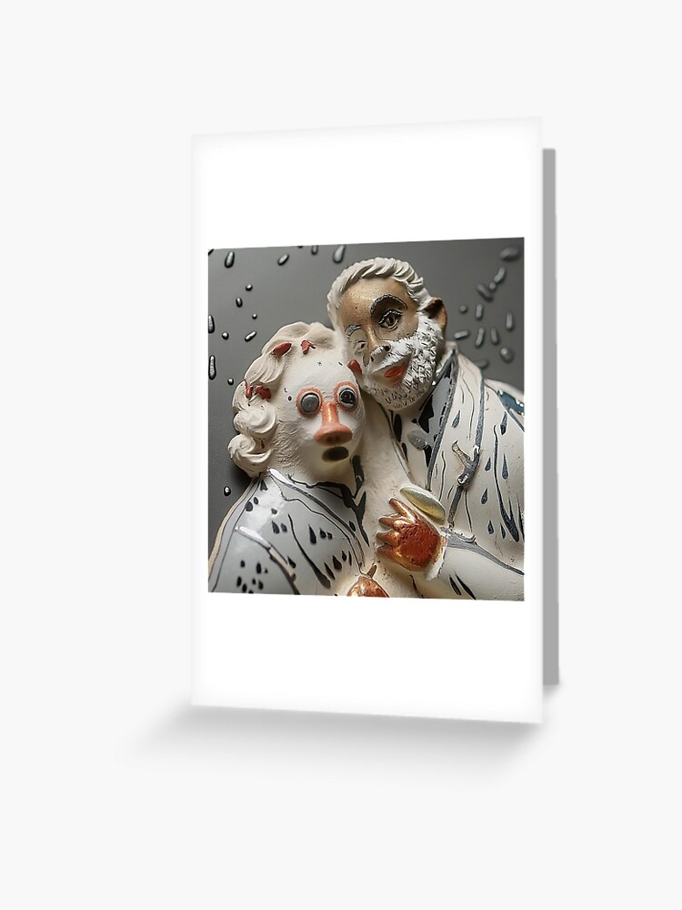 Thumbnail 1 of 2, Greeting Card, FLASHFORWARD-009 designed and sold by philjarry.