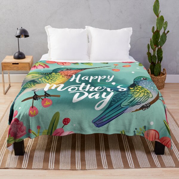 Aperçu de l'œuvre Bonne fête des mères Colibri créée et vendue par PawPrintStyles.