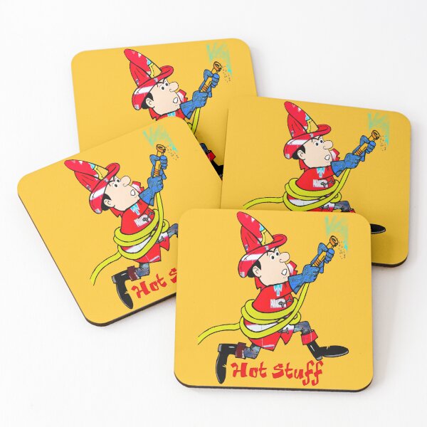 Item preview, Hot Stuff Firefighter Putting Out Fire designed and sold by kristalcurt.