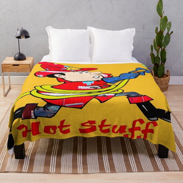 Item preview, Hot Stuff Firefighter Putting Out Fire designed and sold by kristalcurt.