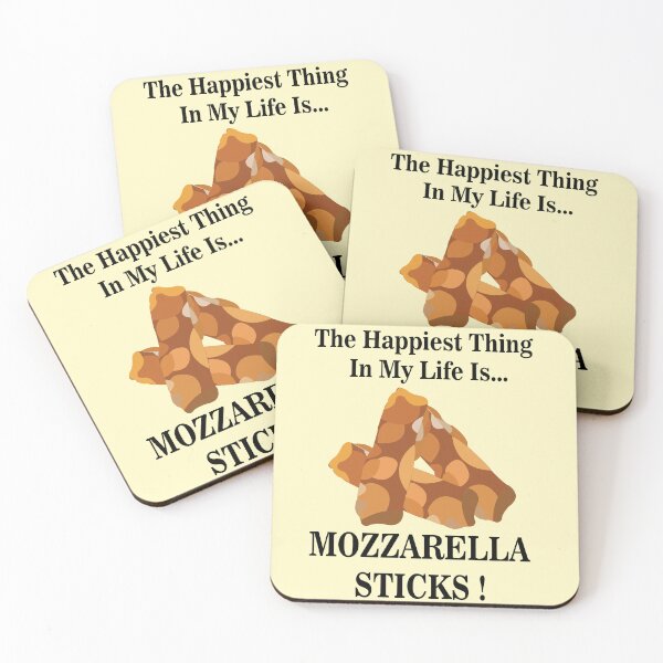 Item preview, Happiest Thing In My Life Is Mozzarella Sticks designed and sold by Nisha Prabhu.