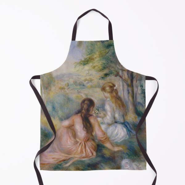 Artikelvorschau, Gemälde „Auf der Wiese“ von Auguste Renoir 1888 – 1892 entworfen und verkauft von Decor Prints Gallery.