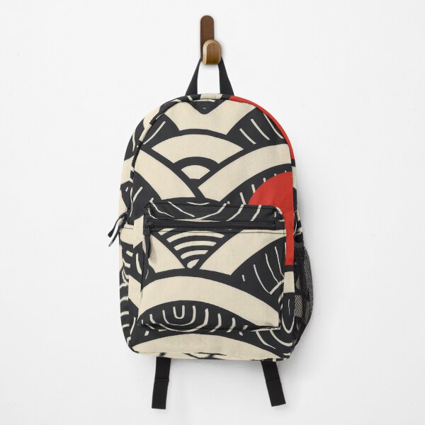 Item preview, Optical Illusion Eye Pattern in Black and Red designed and sold by Retrocranio.