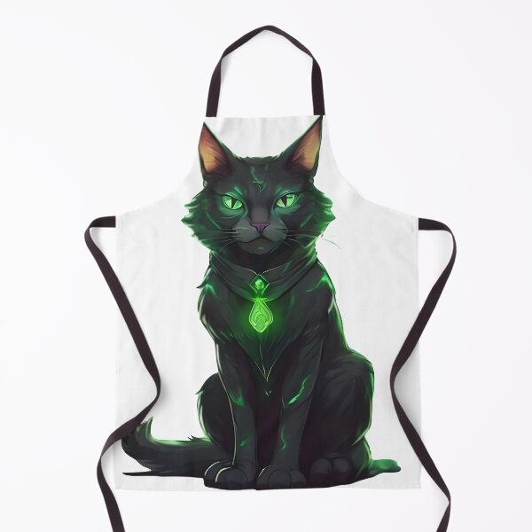 Item preview, Cool necromancer magic cat designed and sold by Merchattack.