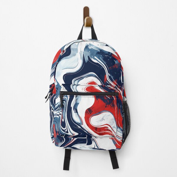 Item preview, Abstract Americana Smudge Pattern designed and sold by HippieShackAL.