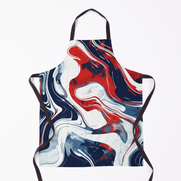 Item preview, Abstract Americana Smudge Pattern designed and sold by HippieShackAL.