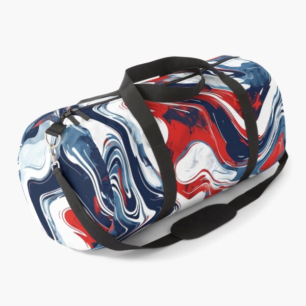 Item preview, Abstract Americana Smudge Pattern designed and sold by HippieShackAL.