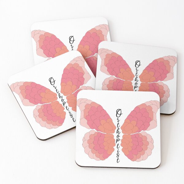 Item preview, Orthoptist Pink Butterfly designed and sold by Orthopchicks.