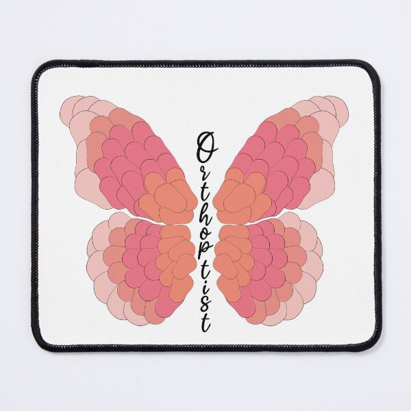 Item preview, Orthoptist Pink Butterfly designed and sold by Orthopchicks.