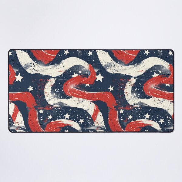 Item preview, Abstract American Flag Art designed and sold by HippieShackAL.