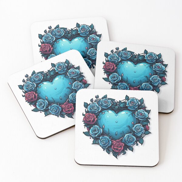 Item preview, Heart and roses designed and sold by Planetporridge.