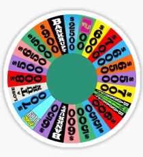 Wheel of Fortune Wheel Sticker
