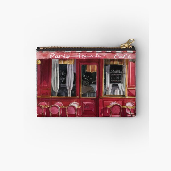 Item preview, Paris Cafe Watercolor Illustration  designed and sold by CARRAANN.