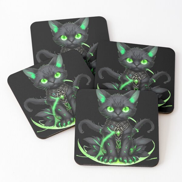 Item preview, Copy of Cool necromancer magic cat designed and sold by Merchattack.