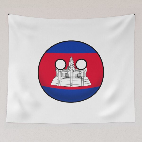 Item preview, Cambodia Countryball designed and sold by Candie-Shop.