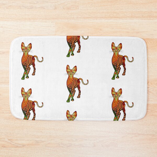 Item preview, bright cat designed and sold by Tetiana Pohurska.