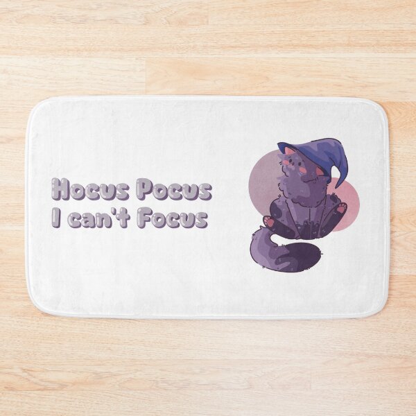 Item preview, Hocus Pocus I Can’t Focus - Witchy Cat  designed and sold by FelineEmporium.