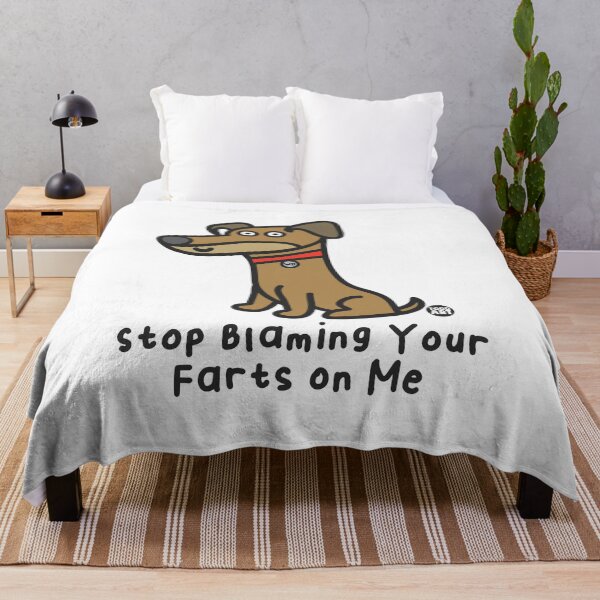 Item preview, WHADDUP DOG - STOP BALMING FARTS ON ME designed and sold by TODD GOLDMAN.