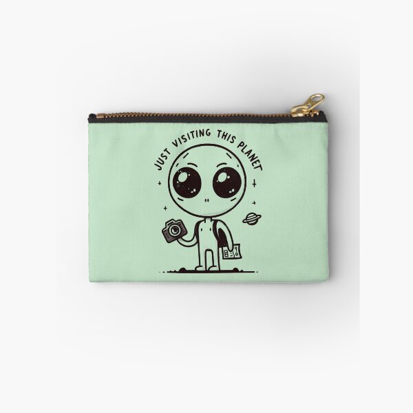 Item preview, Cute cartoon Alien Tourist. designed and sold by Unitepeople.