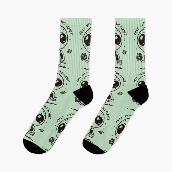 Item preview, Cute cartoon Alien Tourist.  designed and sold by Unitepeople.