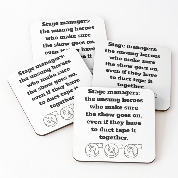 Item preview, Theater Humor - For the Stage Manager designed and sold by TheatrGigleGear.