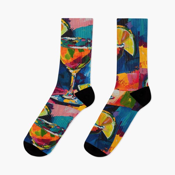 Item preview, Cinco de Mayo Margarita Fiesta Art- Cheers to Colorful Celebration! Abstract Vivid Colors Generative AI designed and sold by OlfactoART Studio.
