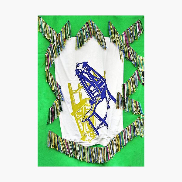Item preview, vr 3674 / finition 2023  15 " Un côté Ukrainiens !  " - Art de la Laine - Wool Art - Okaio Créations Olavia-Olao designed and sold by o.okaïo.