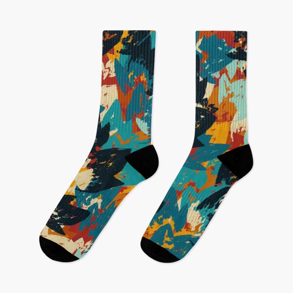 Item preview, Multicolored leaf pattern designed and sold by LP Drawing.