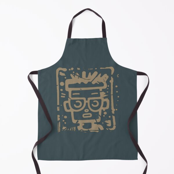 Item preview, Boy with glasses. Children's drawing. Retro designed and sold by Tsifra.