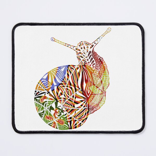 Item preview, colored snail designed and sold by Tetiana Pohurska.