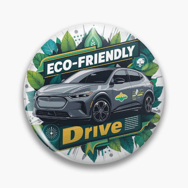 Item preview, Eco-Friendly Electric Car Campaign Design designed and sold by TrendyGraphTees.