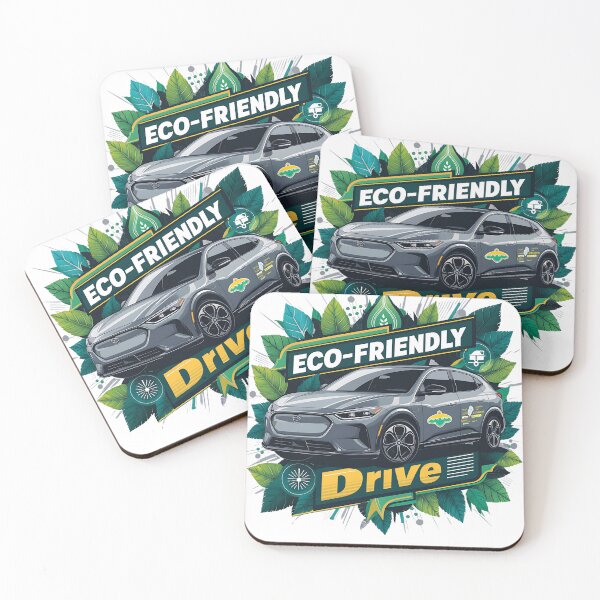 Item preview, Eco-Friendly Electric Car Campaign Design designed and sold by TrendyGraphTees.
