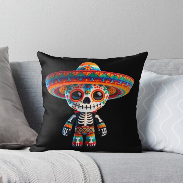 Item preview, Skeleton Amigurumi Cinco de Mayo Mexican Celebration designed and sold by SeGoArtDesign.