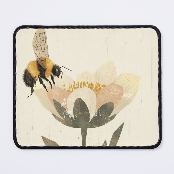 Item preview, Bee's Bliss: Pollination in Progress Illustration designed and sold by Retrocranio.