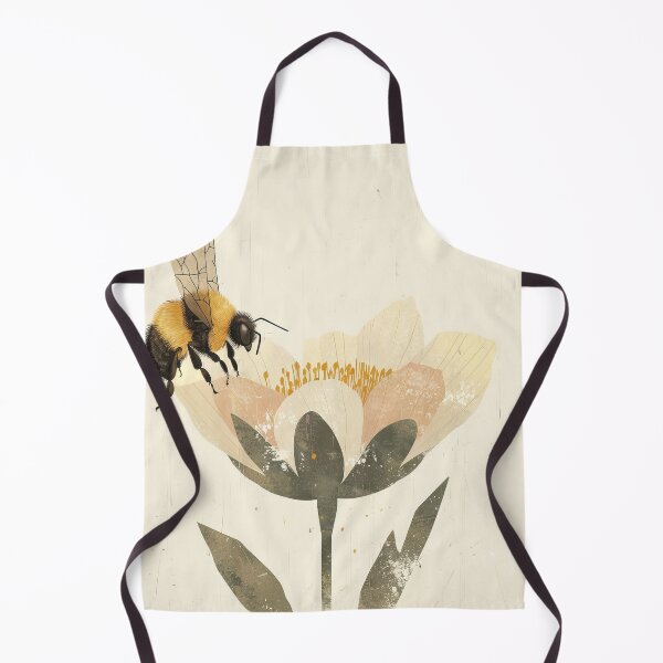 Item preview, Bee's Bliss: Pollination in Progress Illustration designed and sold by Retrocranio.