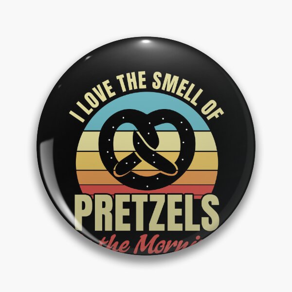 Item preview, The Smell of Pretzels in the Morning Funny Pretzel Lover designed and sold by BlueBerry-Pengu.