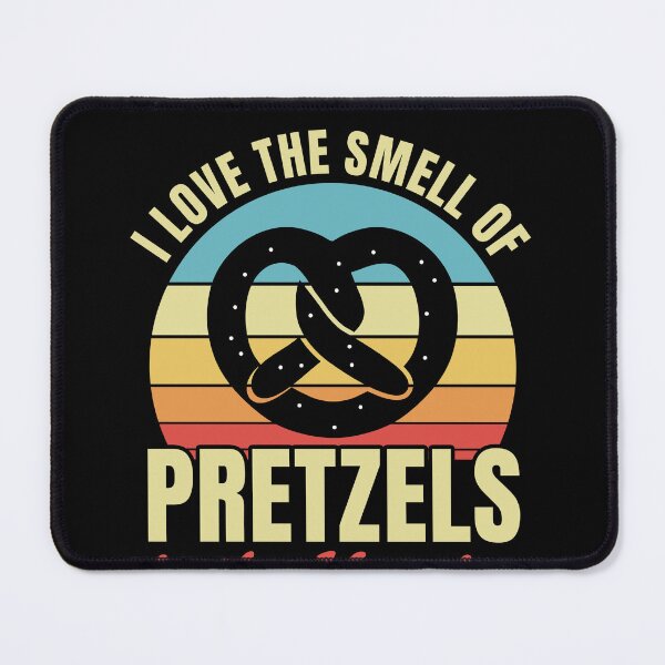 Item preview, The Smell of Pretzels in the Morning Funny Pretzel Lover designed and sold by BlueBerry-Pengu.