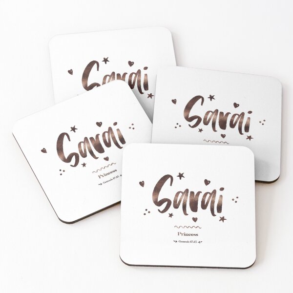 Item preview, Sarai | Genesis 17 15 | Princess | Christian Name with Biblical Meaning For Girl | Christian Name Collection designed and sold by Blessed Be Your Name.