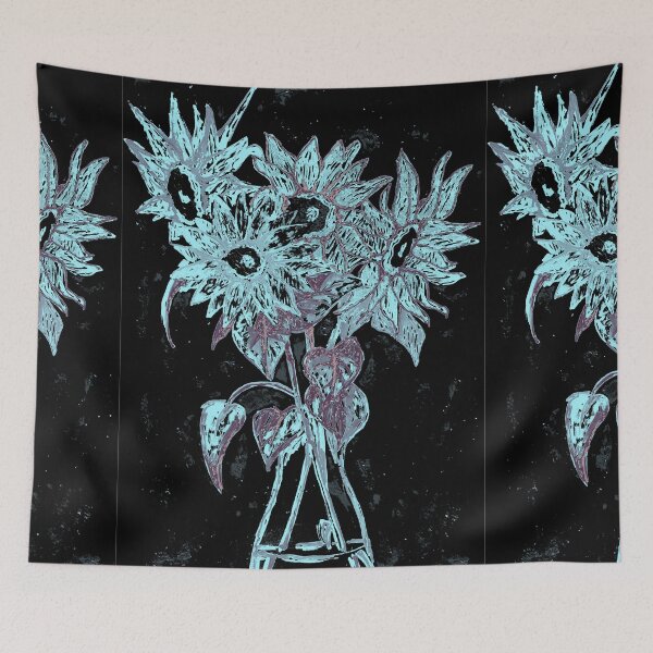 Item preview, Blue Flowers In Vase designed and sold by Fransyn.