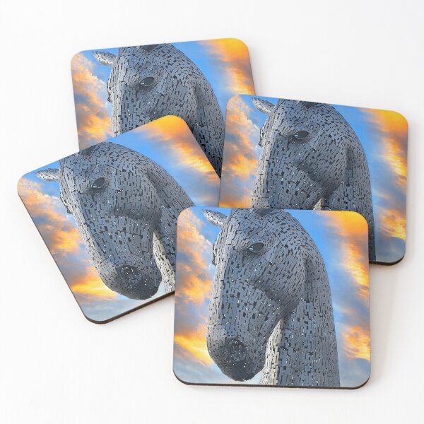 Item preview,  The Kelpies, the Helix , Falkirk , Scotland at sunset designed and sold by Photogold Photo Gifts.