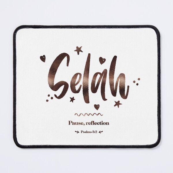 Item preview, Selah | Psalms 3 2 | Pause Reflection | Christian Name with Biblical Meaning For Girl | Christian Name Collection designed and sold by Blessed Be Your Name.