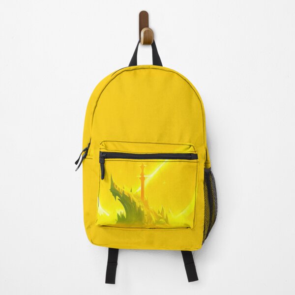 Item preview, A Sword And A Tower In A Yellow Background designed and sold by Felgorit.