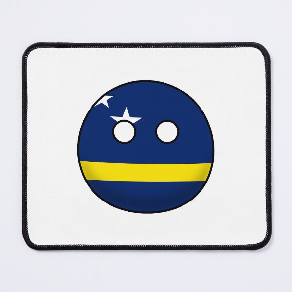 Item preview, Curacao Countryball designed and sold by Candie-Shop.