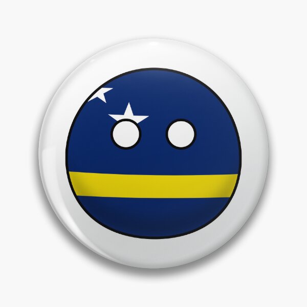 Item preview, Curacao Countryball designed and sold by Candie-Shop.