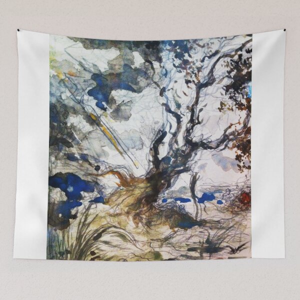 Item preview, Landscape with an old tree by Gustave Moreau designed and sold by Vintage Designs +.