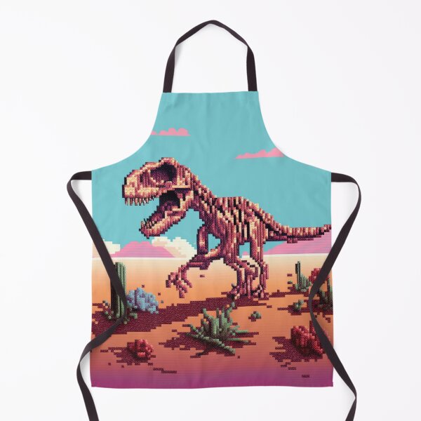 Item preview, Dinosaur pixelart designed and sold by Retrocranio.